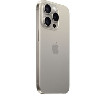 APPLE iPhone 15 Pro - 128 GB, Natural Titanium - Pristine